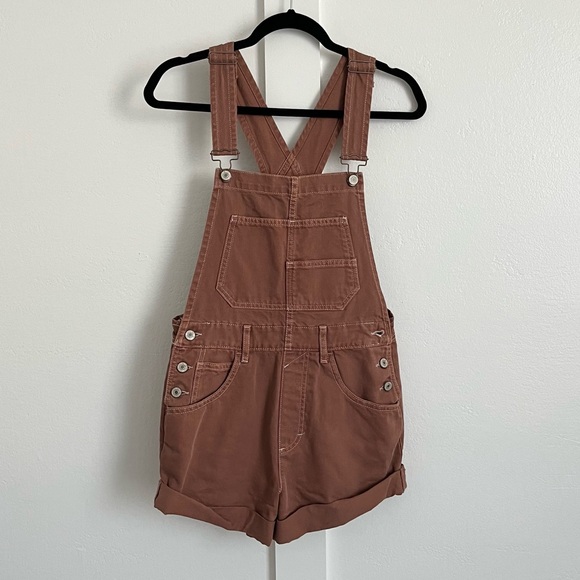 Free People Pants - Free People Shorts Overalls Mauve